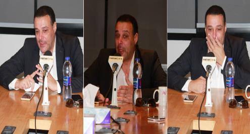 بالفيديو.. عبدالفتاح ينهار باكيا خلال ندوة يالاكورة 